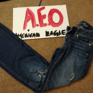 Distressed AEO jeans